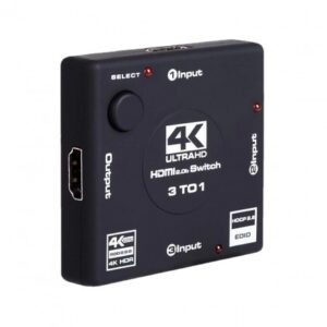 Адаптер сплиттер HDMI 3 порта KS-is (KS-340P) премиум