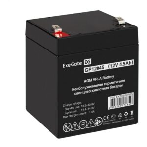 Аккумуляторная батарея ExeGate GP12045 (12V 4.5Ah, клеммы F2)