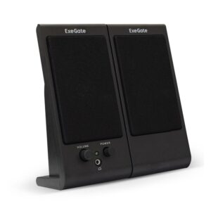 Акустическая система 2.0 ExeGate EX287056RUS Tango 230 (питание USB, 2х3Вт (Вт RMS), 80-20000Гц, черный)
