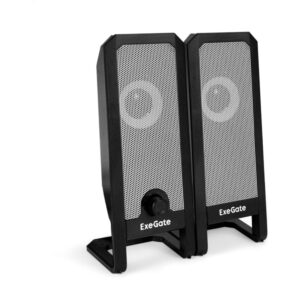Акустическая система 2.0 ExeGate Maestro SPS-515 (Активная, питание 220В, 2х3Вт, 30-18000Гц, черный, Color Box)