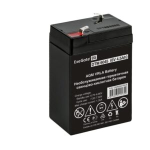Батарея для ИБП ExeGate DTM 6045 (6V 4.5Ah), клеммы F1