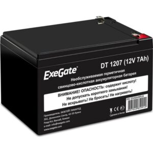 Батарея для ИБП ExeGate ES252436RUS DT 1207/EXS1270 (12V 7Ah), клеммы F1