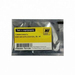 Чип Hi-Black к картриджу Hi-Black CE410X HP CLJ enterprise M351/451/475 new, BK, 4K