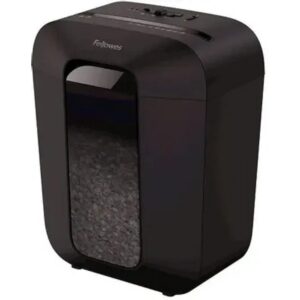 Fellowes Шредер PowerShred LX41 FS-43007(01) {DIN P-4,  4х12мм, 8 лст., 17 лтр.,  уничт.: скрепки,скобы,карты}