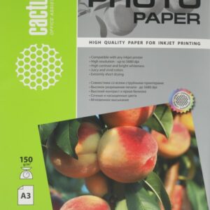 Фотобумага Cactus CS-MA315050 A3/150г/м2/50л./белый матовое для струйной печати