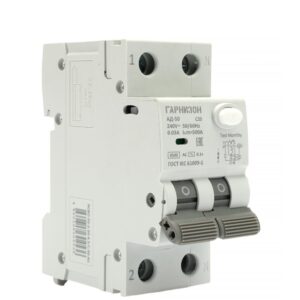 Гарнизон RCBO-50-2-20-4.5-C-30-AC Автоматический выключатель дифференциального тока