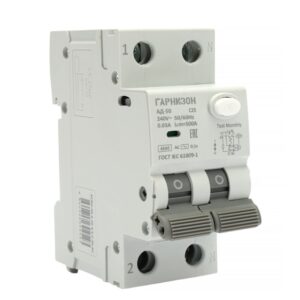 Гарнизон RCBO-50-2-25-4.5-C-30-AC Автоматический выключатель дифференциального тока