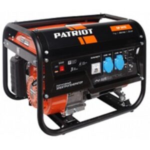 Генератор бензиновый PATRIOT  GP 3510 [474101535] {Двигатель: 4т, OHV, АИ-92, 210 сс, 7.0 л.с;  Мощность ном/макс: 2.5/2.8 кВт; Объём бака: 15 л; Розетки: 2 евро 16А;Вес: 41 кг;}