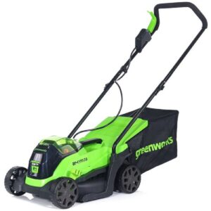 Greenworks GD24LM33 Газонокосилка аккумуляторная , 24V, 33 см, бесщеточная, без АКБ и ЗУ [2516107]
