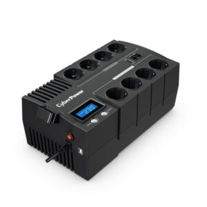 Источник бесперебойного питания CyberPower BR1000ELCD/1000 ВА/600 Вт/8 х CEE 7 (евророзетка)