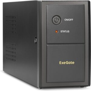 Источник бесперебойного питания ExeGate EX292773RUS Power Back BNB-800.LED.AVR.4C13 800VA/480W, LED, AVR, 4*C13, металлический корпус, черный