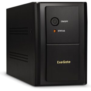 Источник бесперебойного питания ExeGate Power Back UNB-1000 / 1000 ВА / 650 Вт / 4 x CEE 7 (евророзетка)