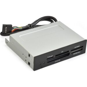 Кард-ридер ExeGate CR-415/черный/CF/SD/MMC/MS/MS Duo/MS Pro/T-Flash/USB 2.0/металл