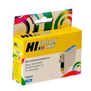 Картридж Epson Stylus C91/CX4300/T26/TX106/109 (Hi-Black) new, T09224A10/C13T10824A10, C