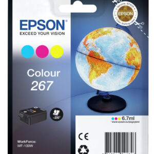 Картридж Epson T267 (C13T26704010) цветной (200 стр) для WF-100