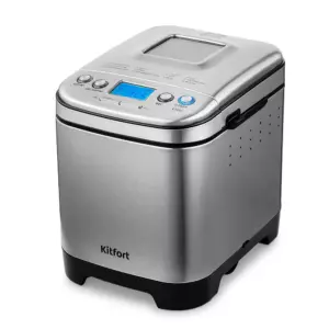 Хлебопечь Kitfort КТ-306 нержавеющая сталь, 450 Вт, 0.75 кг, 12 программ