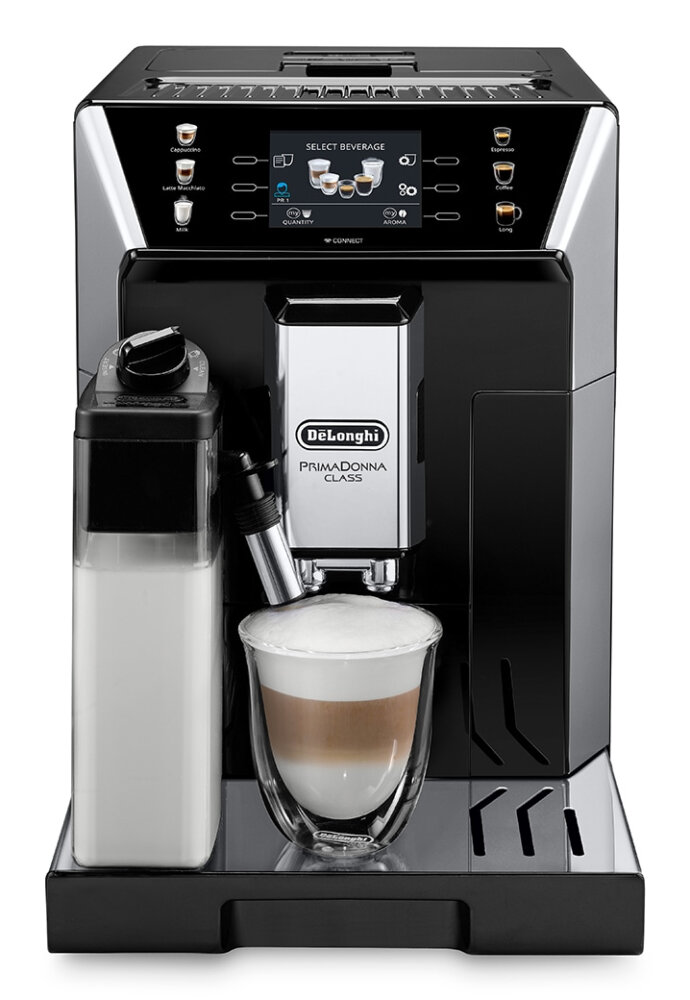 Кофемашина DeLonghi ECAM550.65.SB, черный/серебристый