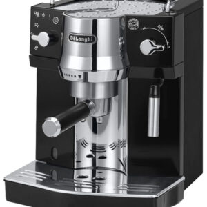 Кофеварка эспрессо DeLonghi EC820.B 1450Вт серебристый/черный