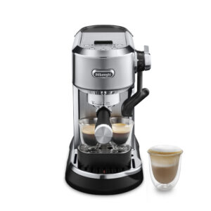 Кофеварка рожковая DeLonghi EC950.M (0132106249) серебристый, исп. кофе - молотый/чалды, 1.6 л, 1450 Вт, 15 бар