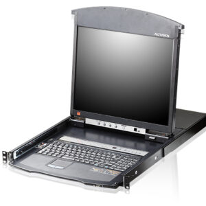 Коммутатор ATEN 16P CAT5 HIGH DENSITY DUAL RAIL LCD OVER IP 17INCH.