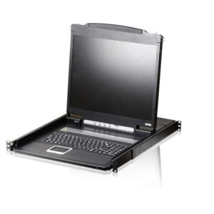 Консоль ATEN LCD CONSOLE 19INCH W/RU KB/EU Rack (CL1000NR)