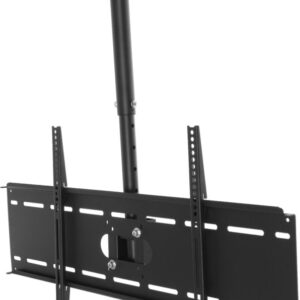 Кронштейн для телевизора Cactus CS-CP04-R черный 37"-70" макс.81.6кг потолочный поворот и наклон
