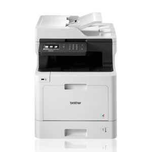 МФУ лазерное Brother DCP-L8410CDW, P/C/S, цветной, А4, 31 стр/мин, 512 Мб, Duplex, ADF50, GigaLAN, WiFi, USB, старт.картриджи 3000/1800 стр.