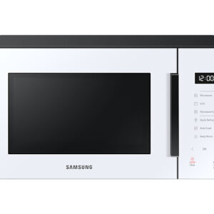 Микроволновая печь Samsung MG23T5018AW/BW белый, 23 л, 800 Вт, переключатели - сенсор