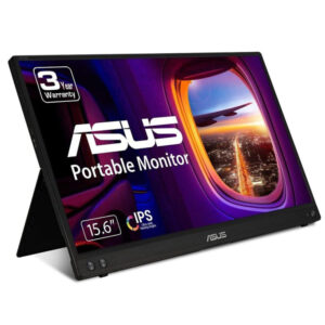Монитор 15.6" ASUS ZenScreen MB16ACV IPS 1920x1080, 60 Гц, 5 мс, 16:9, 250 кд/м², USB Type-C, портативный, Flicker Free, Low Blue Light, темно-серый
