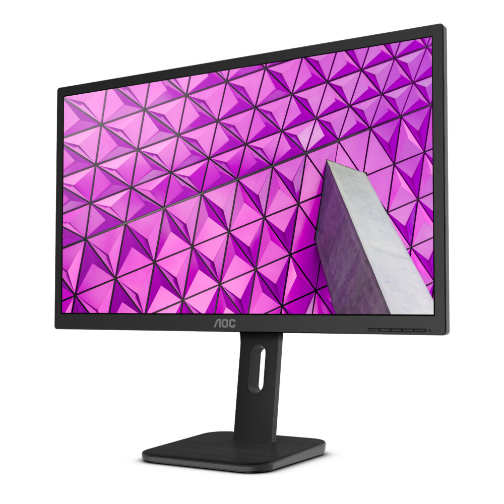 Монитор 24" AOC X24P10001 IPS 1920x1200, 60 Гц, 4 мс, 16:10, 300 кд/м², HDMI, DisplayPort, DVI, VGA, встроенные динамики, черный