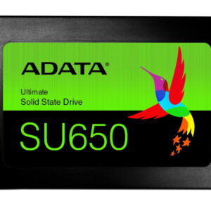 Накопитель SSD ADATA SU650, 480Gb, SATA III, 2.5", R/W 520/450
