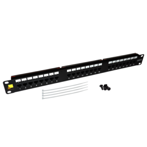 Патч-панель Lanmaster LAN-PPI24U6 19" 1U 24xRJ45 кат.6 UTP