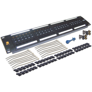Патч-панель Lanmaster LAN-PPL48U5E 19" 2U 48xRJ45 кат.5e UTP