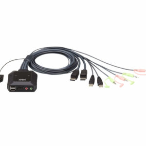 Переключатель ATEN 2 PORT USB DP KVM SWITCH.