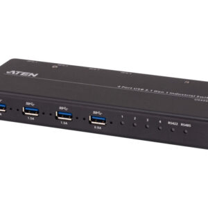 Переключатель ATEN 4 x 4 USB 3.2 Gen 1 Industrial Hub Switch