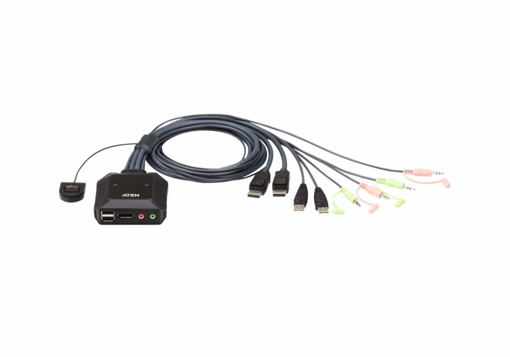 Переключатель KVM Aten CS22DP 2xPC port
