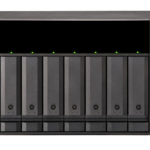 Полка расширения сетевого хранилища без дисков SMB QNAP TL-D800C USB 3.2 Gen 2 Type-C JBOD storage enclosure, 8-tray 3,5"/2,5" w/o HDD. desktop version.