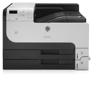 Принтер лазерный HP LaserJet Enterprise 700 M712dn (CF236A), A3, ч/б, печ. до 41 стр/мин. (А4) до 40 стр/мин. (А3), 1200 x 1200 dpi, USB, RJ-45, Air Print