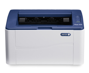 Принтер лазерный Xerox Phaser 3020 (P3020BI#), A4, ч/б, печ. до 20 стр/мин., 1200 x 1200 dpi, USB, Wi-Fi