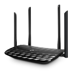 Роутер беспроводной TP-Link Archer A6 AC1350 10/100/1000BASE-TX черный
