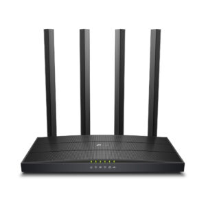 Роутер беспроводной TP-Link Archer C6U AC1200 10/100/1000BASE-TX/4G ready черный