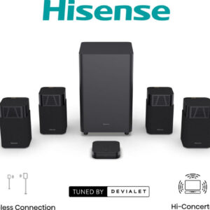 Саундбар Hisense HT SATURN 4.1.2 720Вт+240Вт черный