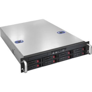 Серверный корпус Exegate EX281290RUS Pro 2U550-HS08 RM 19", высота 2U, глубина 550, БП 1U-600ADS, 8xHotSwap, USB
