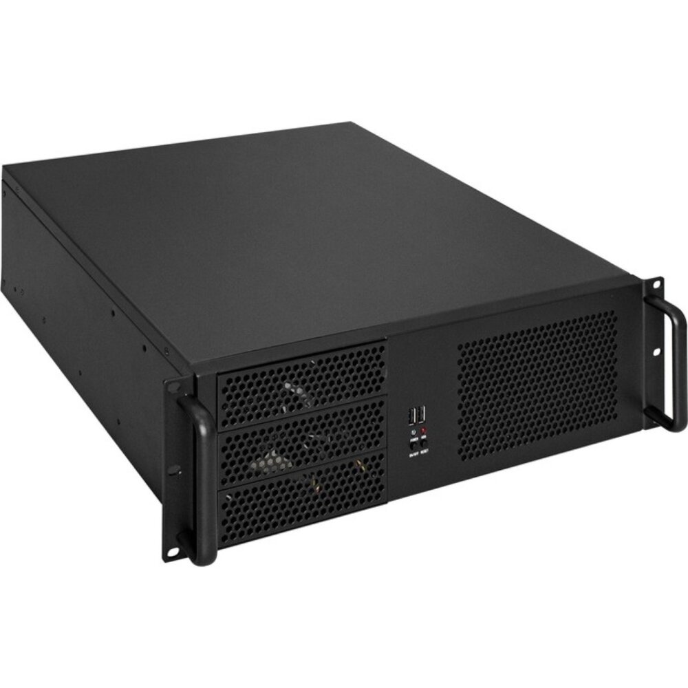 Серверный корпус ExeGate Pro 3U390-08 (RM 19", высота 3U, глубина 390, БП 800ADS, USB)