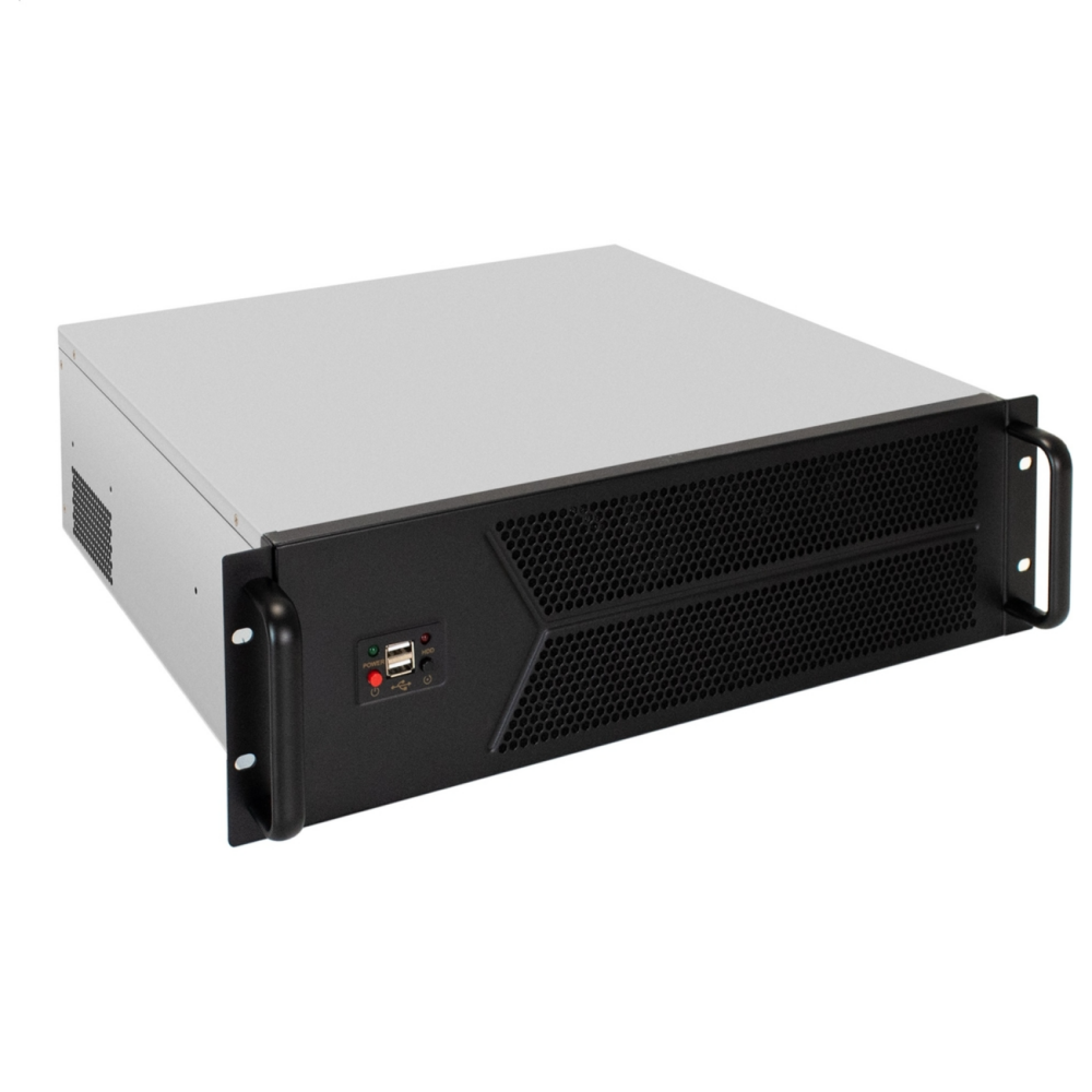 Серверный корпус ExeGate Pro 3U450-12 (RM 19", высота 3U, глубина 450, без БП, 2хUSB)