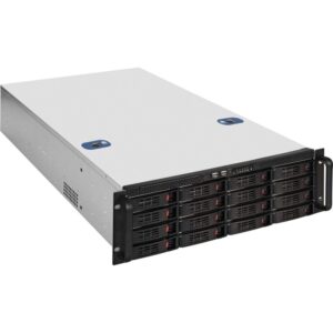 Серверный корпус ExeGate Pro 3U660-HS16 (RM 19", высота 3U, глубина 660, БП 2U-1080ADS,16xHotSwap, USB)