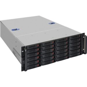 Серверный корпус ExeGate Pro EX293276RUS 4U660-HS24 (RM 19", высота 4U, глубина 660, БП 900RADS, 24xHotSwap, USB)