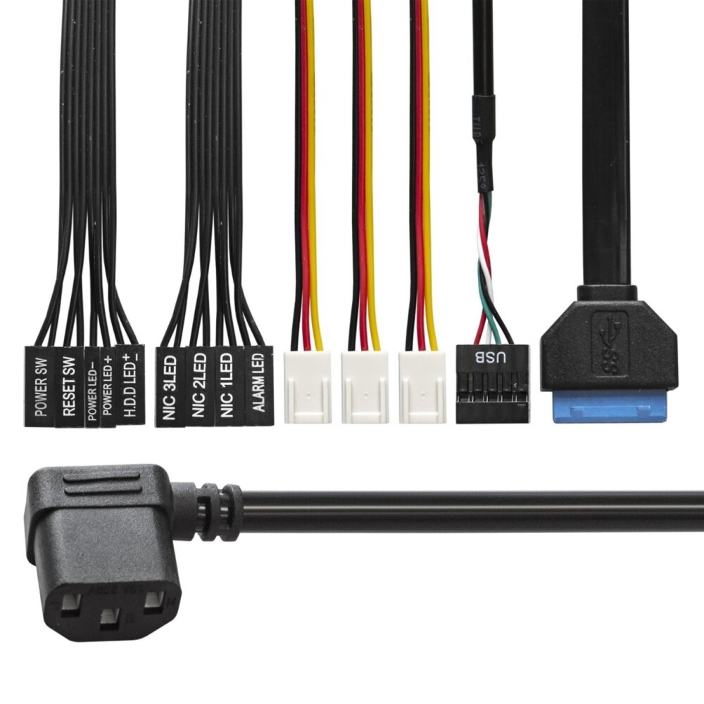 Серверный корпус ExeGate Pro EX293338RUS 2U550-06/2U2088 (RM 19", высота 2U, глубина 550, БП 1000ADS, USB)