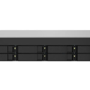 Сетевое хранилище без дисков SMB QNAP TS-832PXU-4G 8-Bay AL324 quad-core 1.7 GHz 2U rackmount NAS, 4Gb DDR4 UDIMM RAM (max 1x16Gb), SATA 6Gb/s, 2x 10GbE SFP+ LAN, 2x2.5 GbE LAN, 1x PCIe Gen2 x2 slot. W/o RAIL-B02