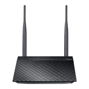 Сетевое оборудование ASUS RT-N12 E WiFi Router (RTL) 802.11b/g/n, 4UTP 10/100 Mbps, 1WAN, 300Mbps, 2x2dBi